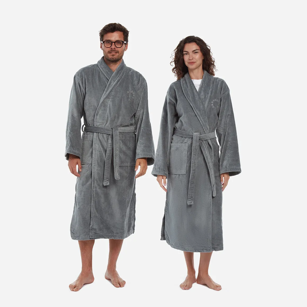 Unisex Velour Bathrobe