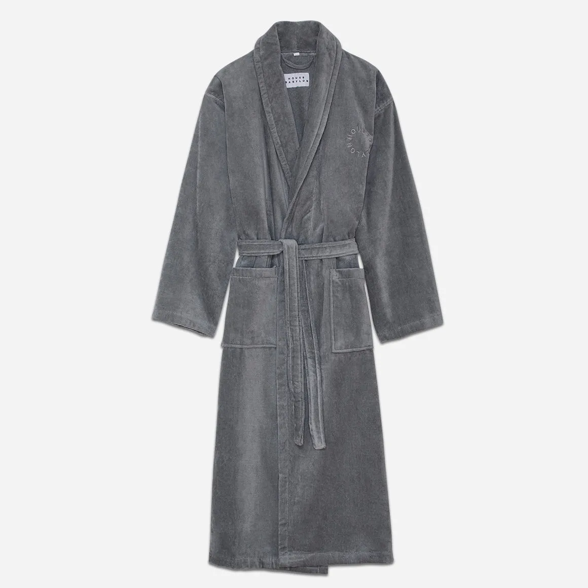 Unisex Velour Bathrobe