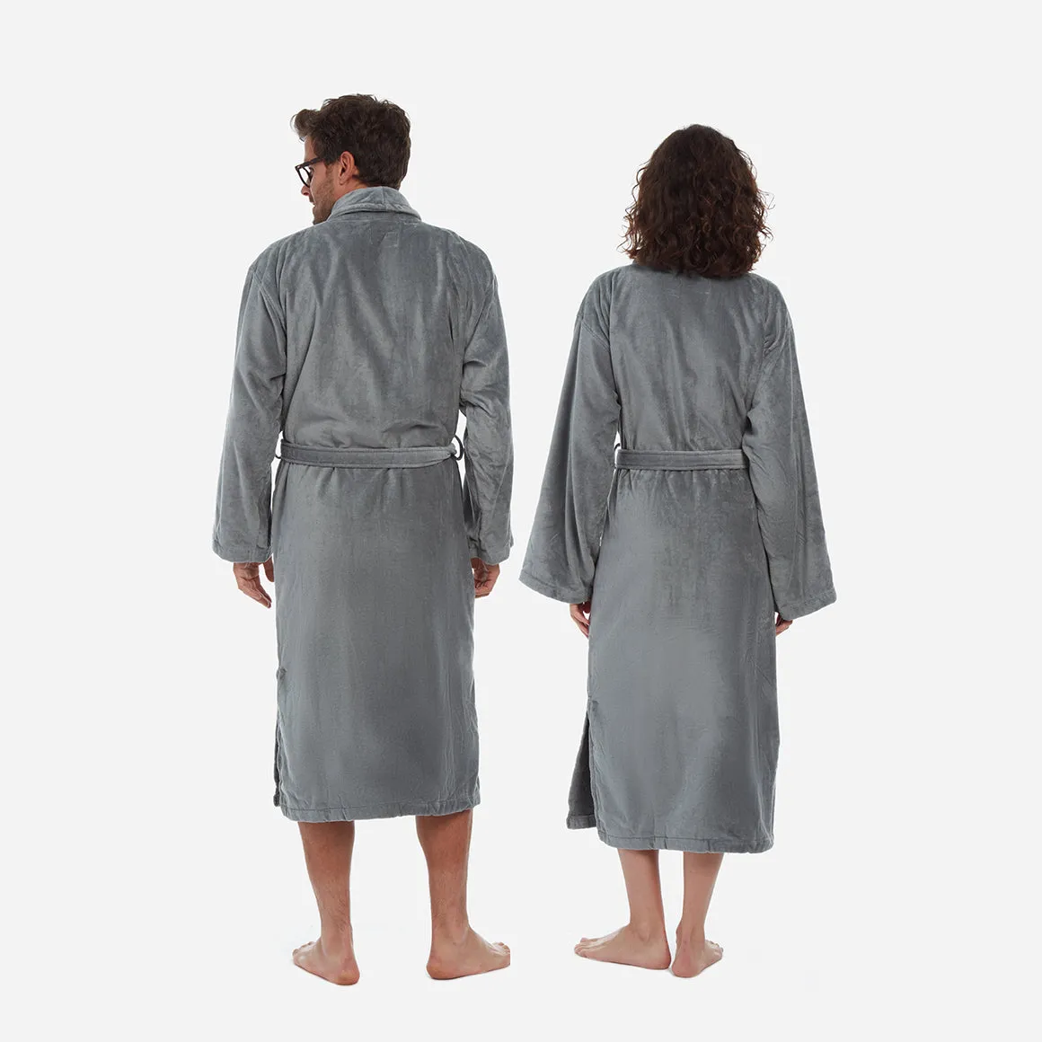 Unisex Velour Bathrobe