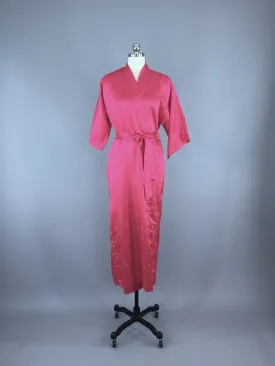 Vintage Satin Robe / Saks 5th Avenue