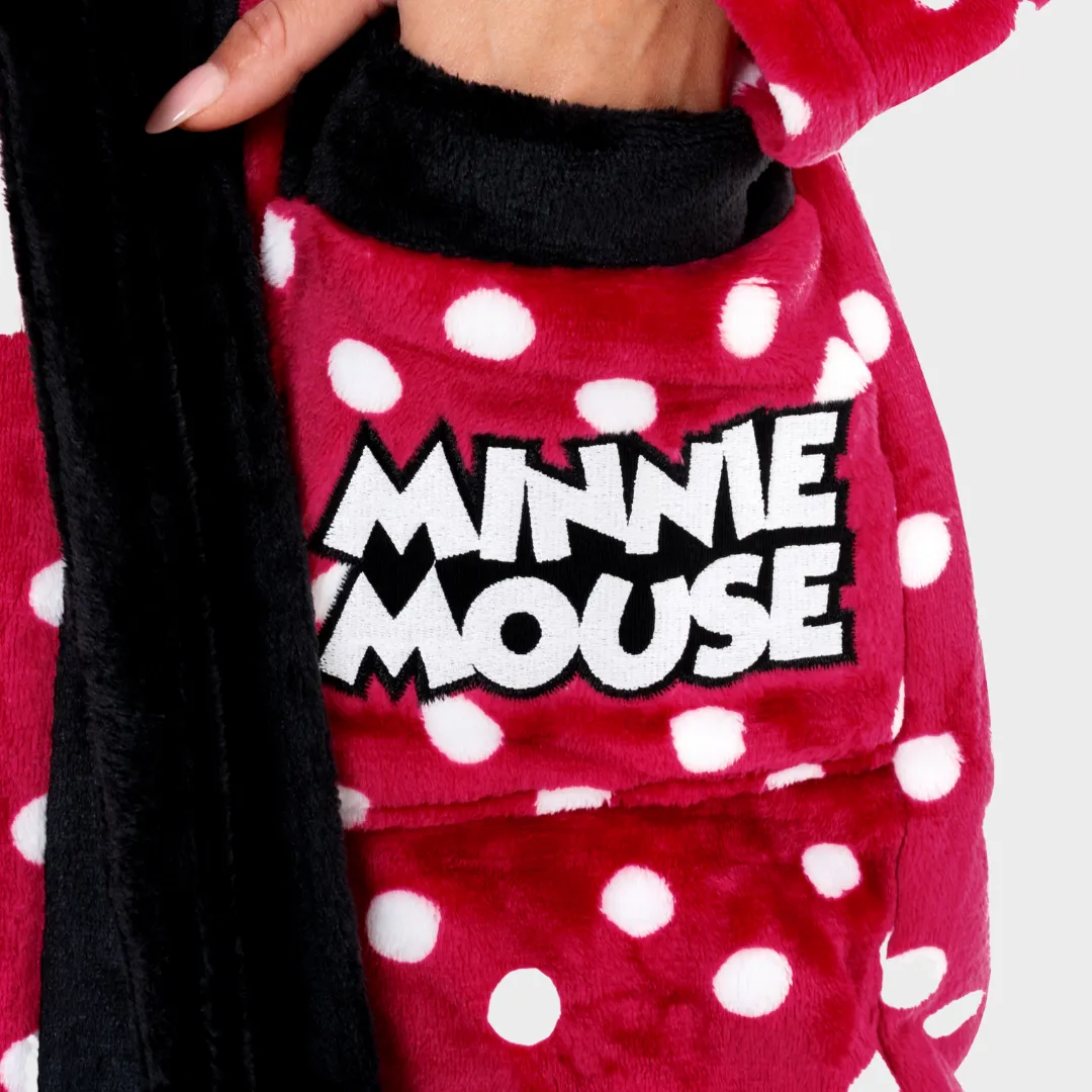 Womens Minnie Mouse Dressing Gown